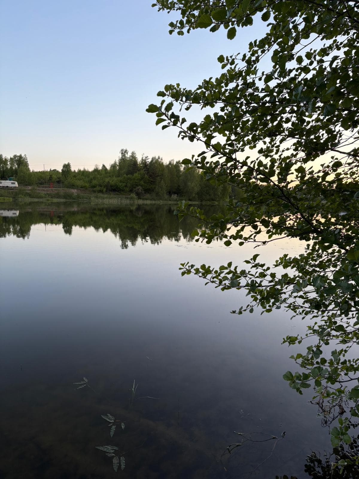 Łowisko widok na staw